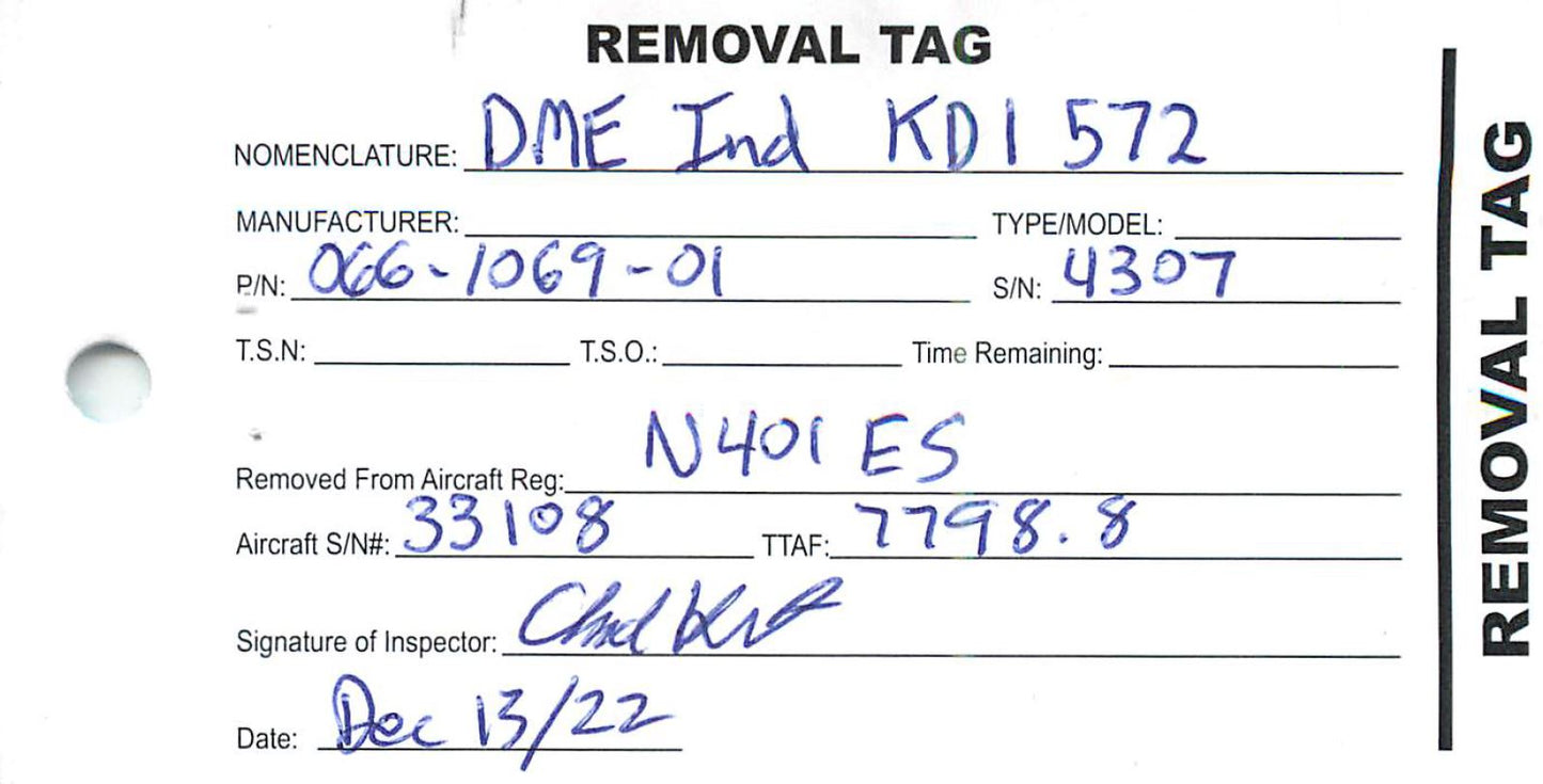 066-1069-01 - DME Indicator KDJ-572