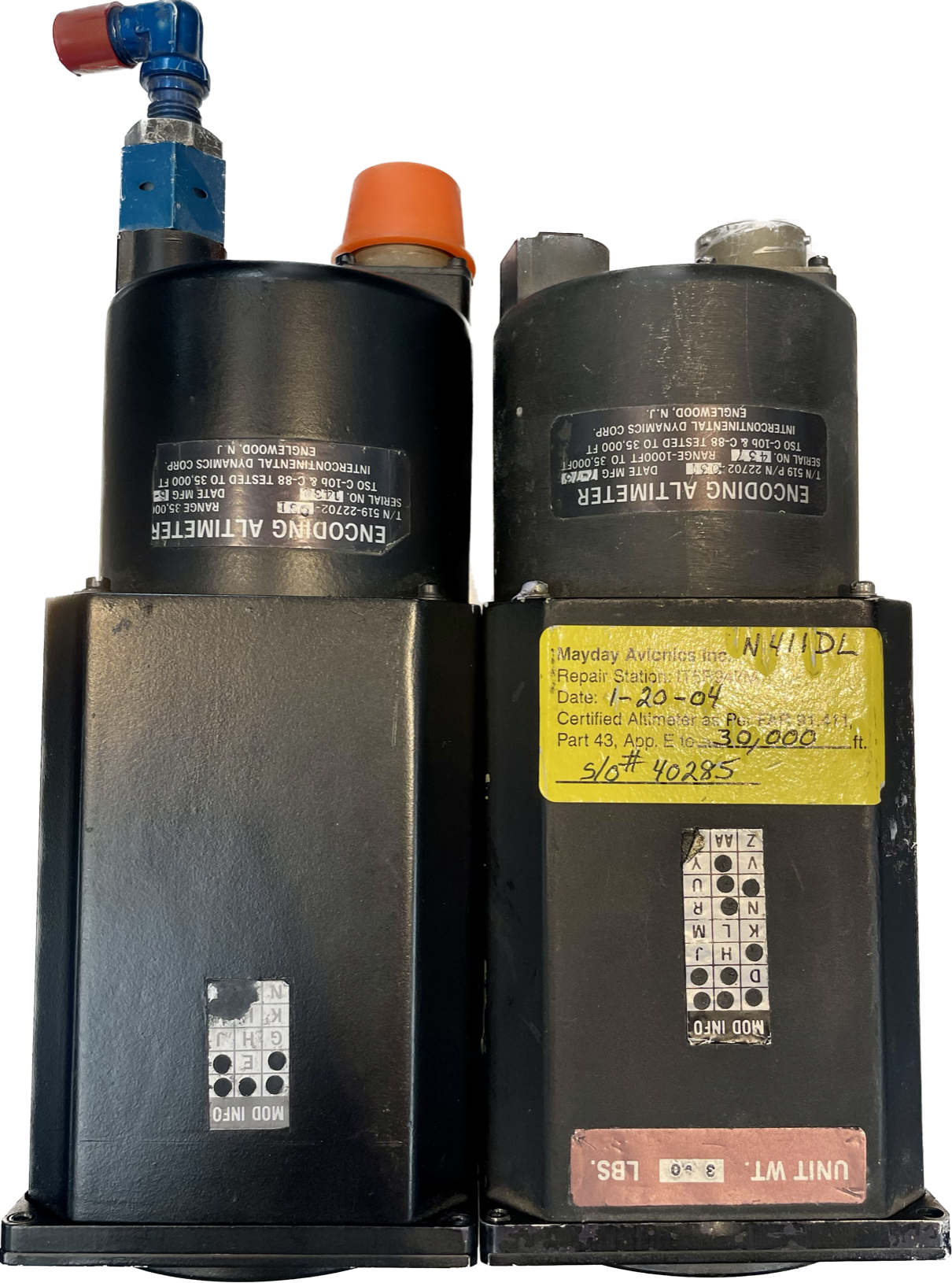 519-22702-031 - Encoding Altimeters - Lot of 1