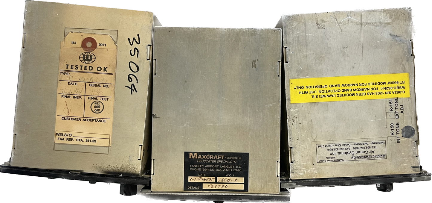 400-0073-000 - Wulfberg FM Control - Lot of 3