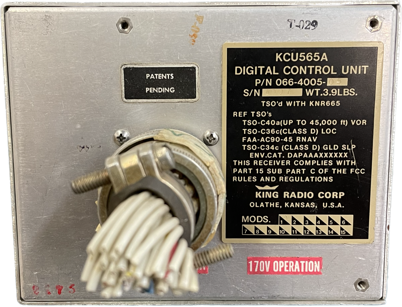 066-4005-05 - KCU-565A