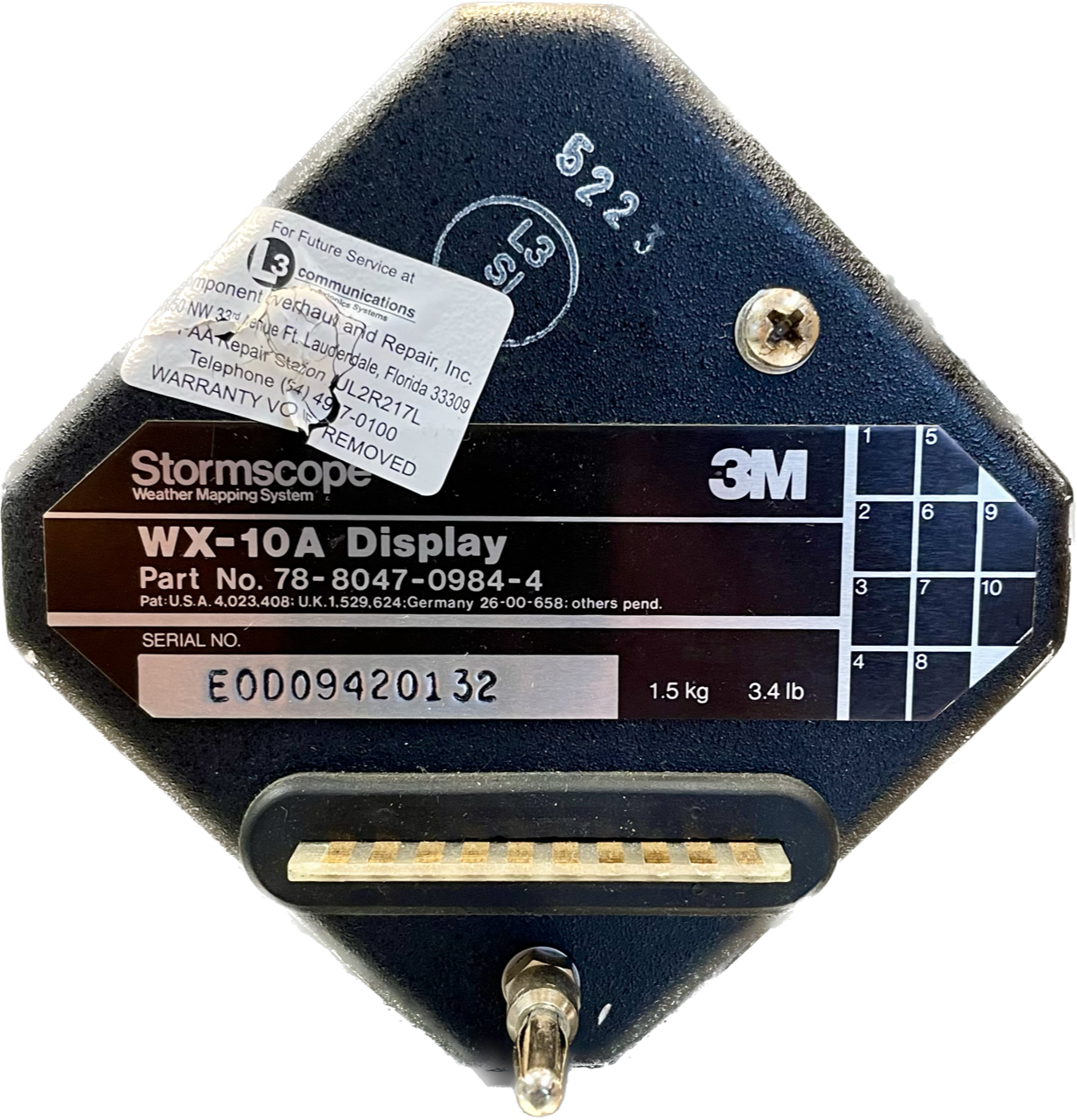 Stormscope WX-10A Processor and Display