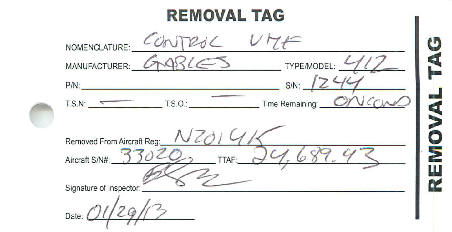 G-4434A - Control VMF - Lot of 2