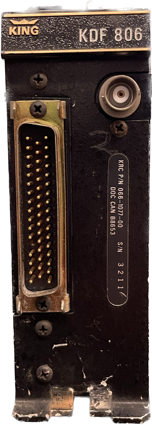 Kdf805 066-1077-00 - KDF-806 ADF Receiver – Westcan Aircraft Auction