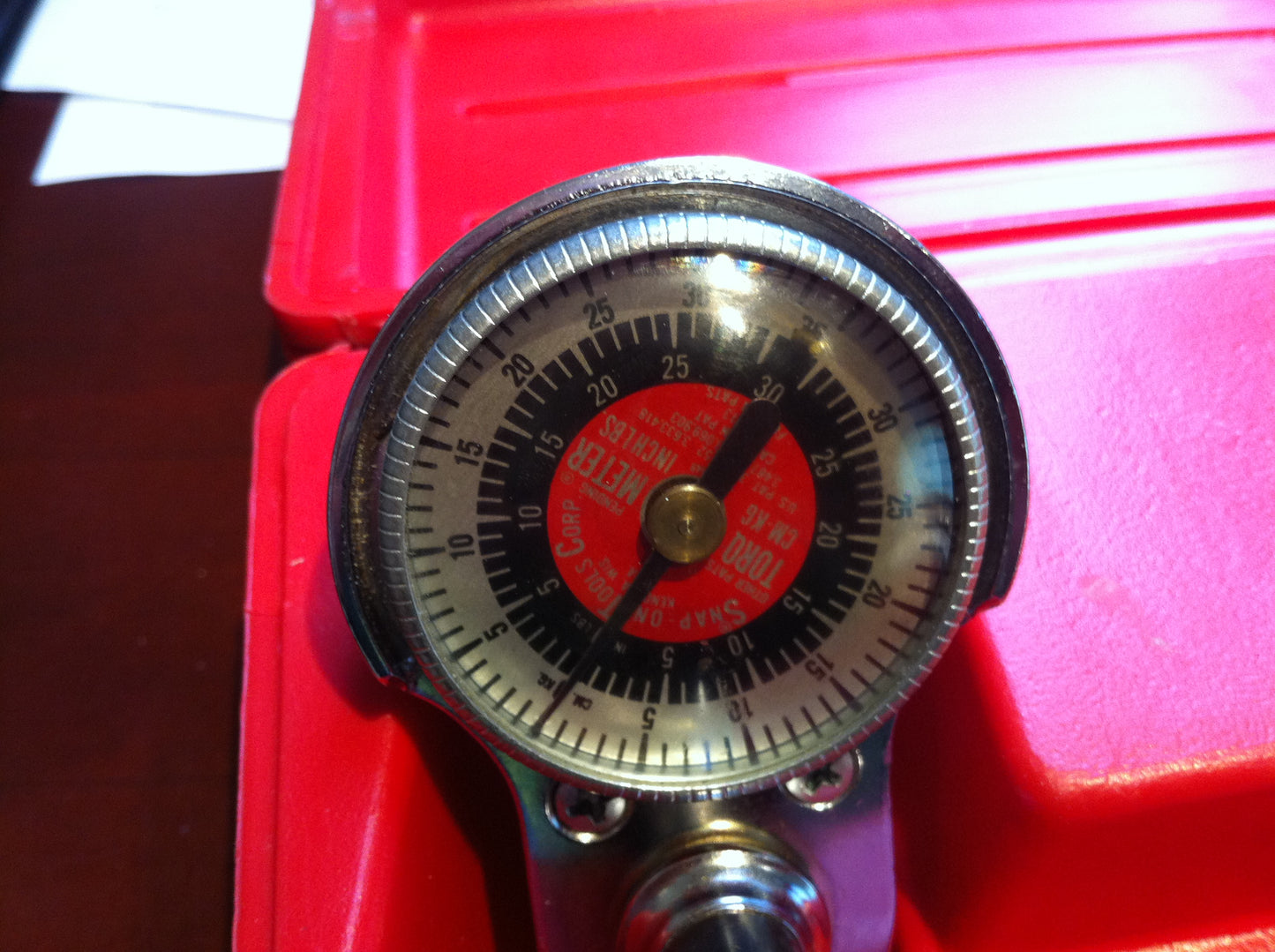 PHL0685  Snap on Torqometer 1/4 inch drive